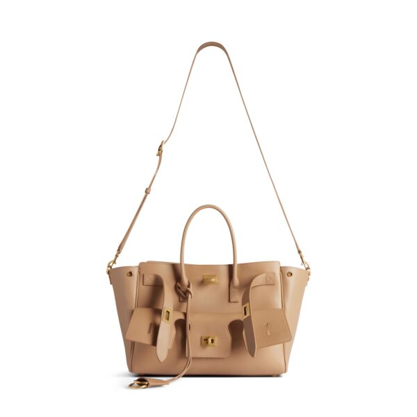 Túi Balenciaga Bel Air Carry All Bag Small in Dark Burgundy - Phong Cách Sang Trọng Vẫn Luôn Thời Thượng