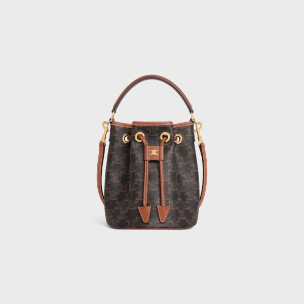 Túi Celine Teen Clara Bag in Triomphe Canvas and Calfskin - Tinh Tế và Đa Năng Trong Phong Cách Pháp