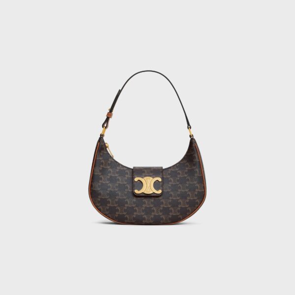 Túi xách Celine Medium Ava Triomphe Bag in Triomphe Canvas and Calfskin - Biểu Tượng Thanh Lịch Của Thời Trang Pháp