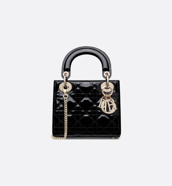 Túi xách Mini Lady Dior Bag Black Patent – Đỉnh Cao Của Sự Quyến Rũ Và Tinh Tế