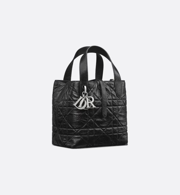 Tote Small Dior Toujours Vertical Bag Black