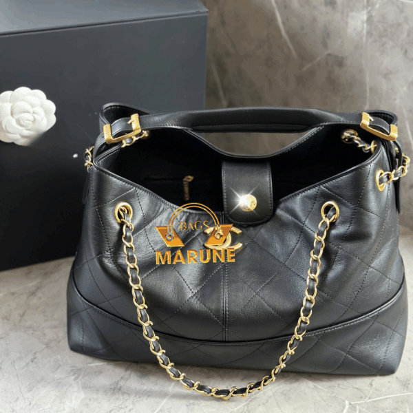 Túi Xách Cao Cấp Nel Shopping Bag hàng Hiệu Da Bê Chuẩn Size 36cm